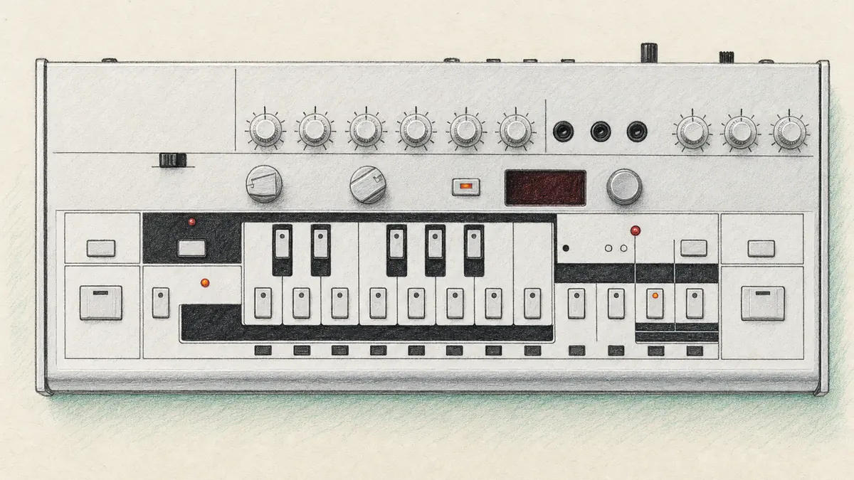 失敗作が音楽を発明した。TB-303とアシッドハウス