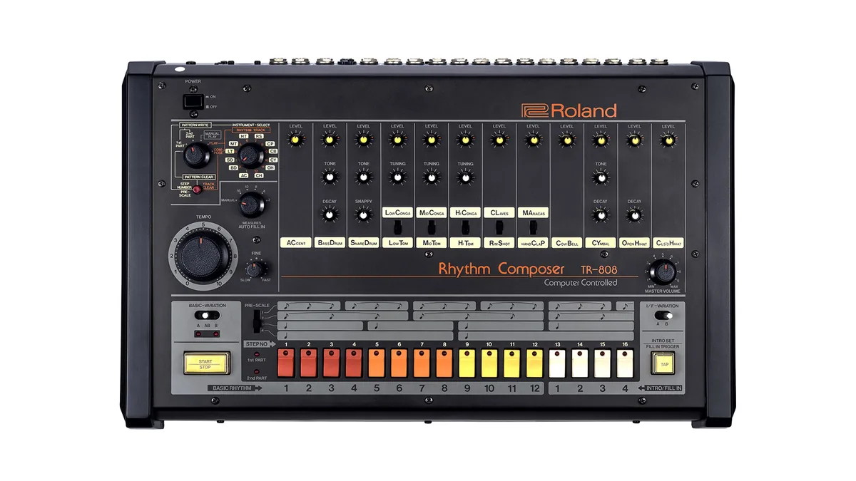 博物館に入ったリズムマシン、TR-808