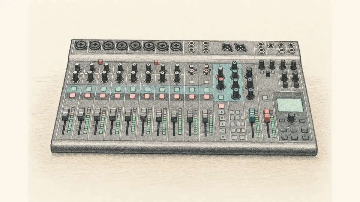 ZOOM LiveTrak L-12とは｜5人に別々のモニターを送れる卓
