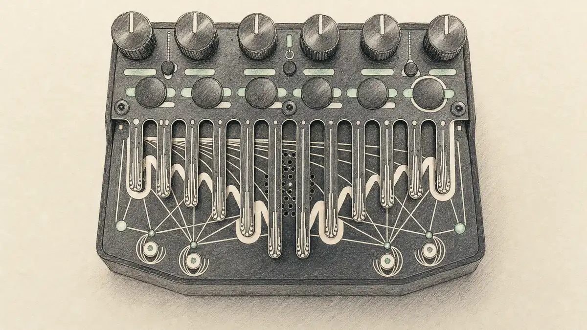 親指ピアノの弾き心地でシンセを鳴らす、Bastl Kalimba。Kickstarterで101万ユーロ、出荷は2026年12月予定