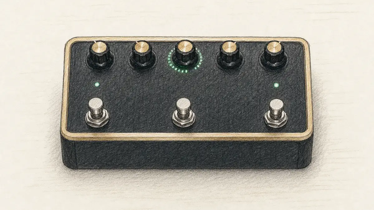 Positive Grid Spark PEDAL、9月25日に国内発売で34,980円。電池7時間とルーパーを積んだアンプペダル