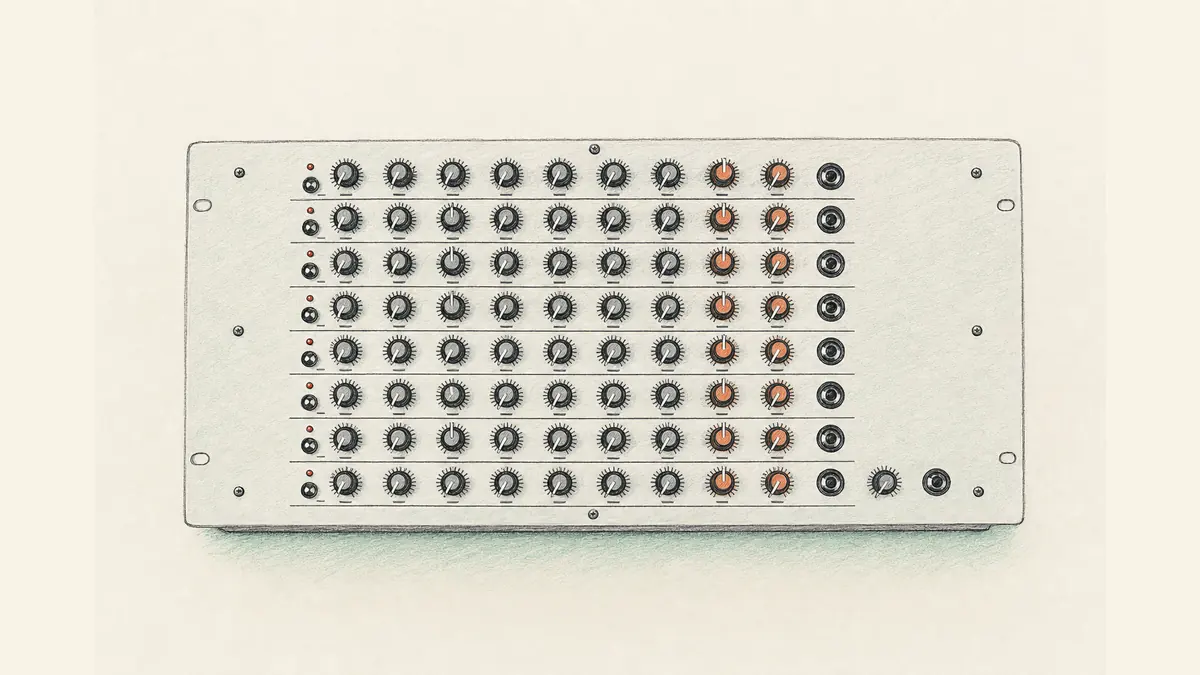 Vermona DRM1 MKIVとは｜つまみ72個の「弾けるアナログドラム」